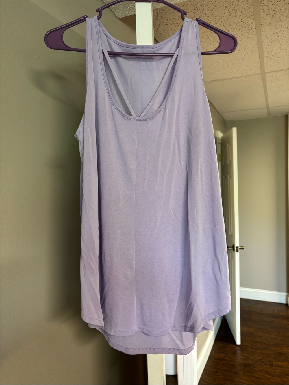 Lavender Sleeveless Women's Top